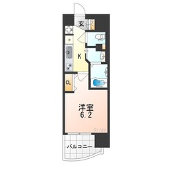 布施駅 徒歩14分 7階の物件間取画像